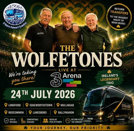 The Wolfetones 24th July 