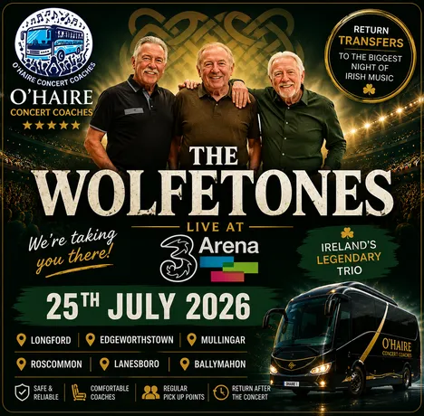 The Wolfetones 25th July 